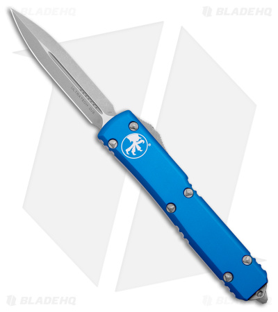 Microtech Ultratech D/E OTF Automatic Knife Blue CC (3.4" Apocalyptic)