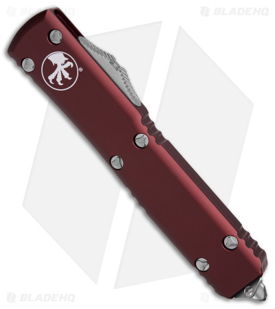 Microtech Ultratech D/E OTF Auto Knife Red Al Satin - BHQ