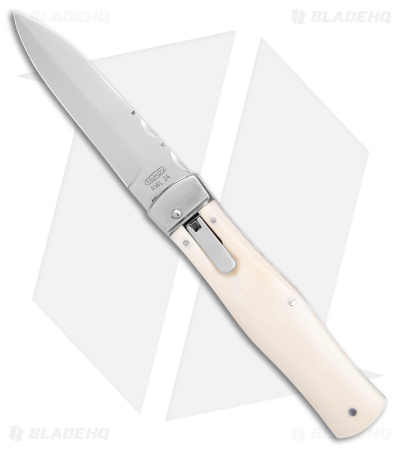 Mikov 241 Predator Lever Lock Automatic Knife Camel Bone (3.75