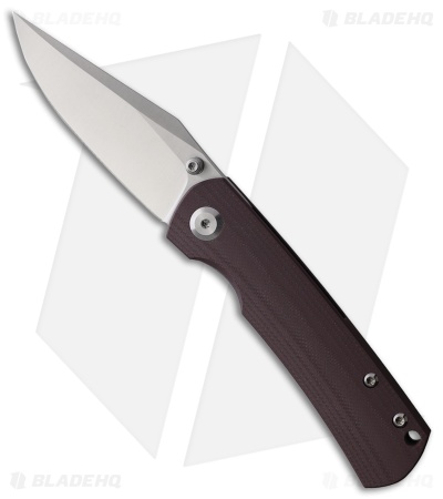 Monterey Bay Knives Mini Old Guard Clip Point Liner Lock Knife Brown (3