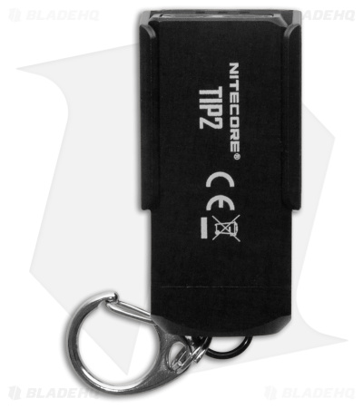 Nitecore TIP2 Dual-Core Keychain Light Black Aluminum (720 Lumens)