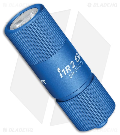 Olight i1R 2 EOS Rechargeable LED Keychain Flashlight Blue (150 Lumens)