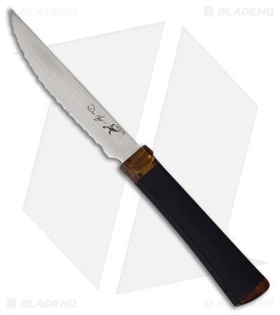 Ontario Agilite Steak Knife Amber Ultem Handle(4.50