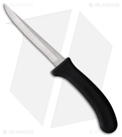 Ontario Poultry Fixed Blade Knife Black Plastic (5.00