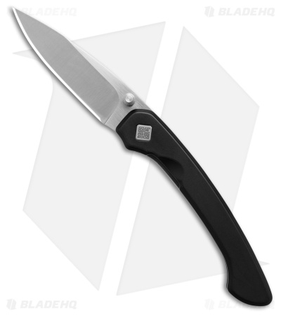 Ocaso Seaton Mini Liner Lock Knife Black Stainless Steel (2.3" Satin) 42SMB