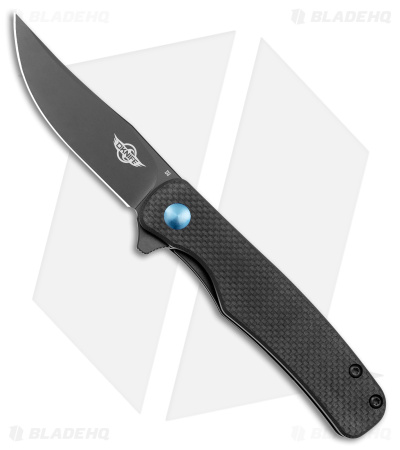 Olight Oknife Chital Liner Lock Knife Black G-10 (3.25" Black D2)