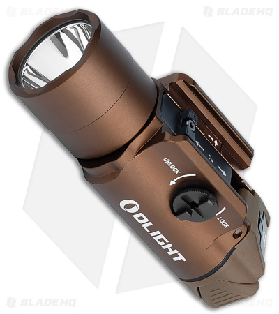 Olight PL Turbo Valkyrie Tactical Light Desert Tan (800 lumens)