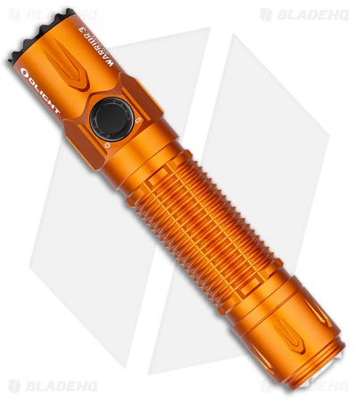 Olight Warrior 3 Rechargeable Flashlight Orange Aluminum (2300 Lumens)