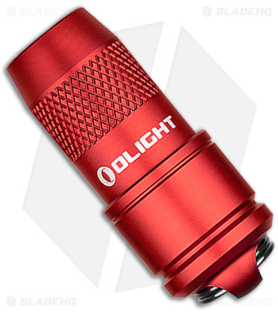 Olight iMini Magnetic Keychain Flashlight Red Aluminum (10 Lumens)