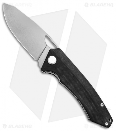 PMP Knives Spartan Liner Lock Knife Black G-10 (3.3