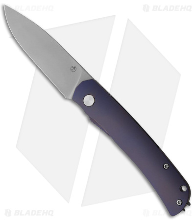 PMP Knives User II Frame Lock Knife Lavender Titanium (3