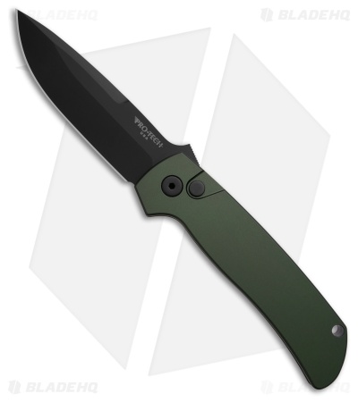 Pro-Tech Terzuola ATCF Automatic Knife Green Aluminum (3.5" DLC 154-CM)