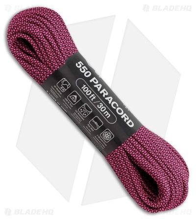 Atwood Rope MFG Parachute Cord Diamond Black