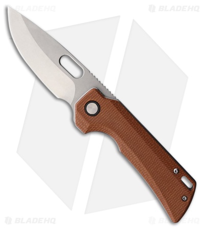 Rough Rider Folding Linerlock Brown Micarta (3.25 Stonewash)