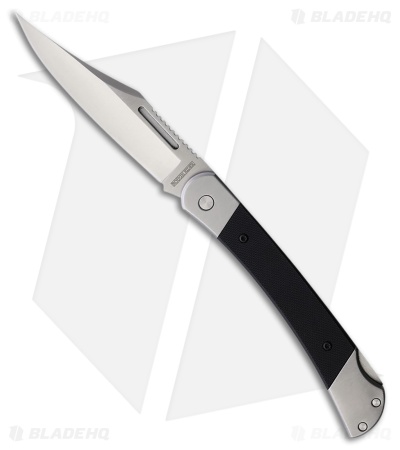 Rough Ryder Lockback Black G10 (4.00" Satin)