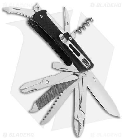 RUIKE M61 Medium Folder Black G-10 Pocket Tool