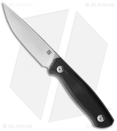 Real Steel Knives Arbiter Premium Fixed Blade Knife Black G-10 (5.25