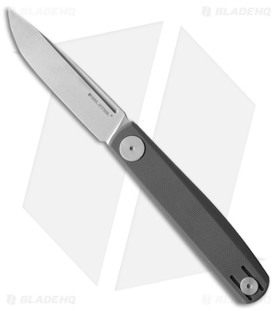 Real Steel Compact Gslip Slip Joint Knife Gray G-10 (3" Satin)