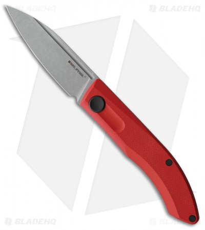 Real Steel Stella EDC Urban Slip Joint Knife Red G-10 (3" Gray SW)