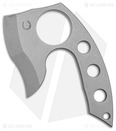 Red Horse Knife Works MAXE-Micro Axe Fixed Blade Knife (4" Stonewash D2)