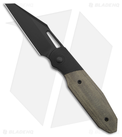 Renegade Provisions G.O.M. Frame Lock Knife Ti/Green Micarta (3.25