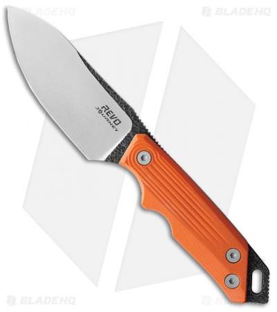 REVO RJ-1 Journey Fixed Blade Knife Orange G-10 (3.9