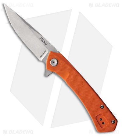 Revo Warden V2 Spring Assisted Liner Lock Knife Orange G-10 (3.25" SW)