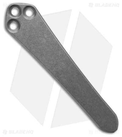 Ripp's Garage Tech Spyderco Universal 3D Ti Clip - Stonewash