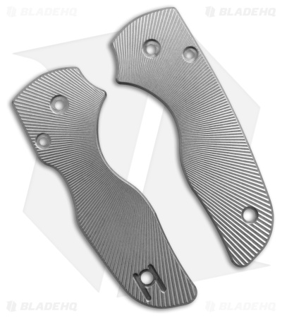 Ripp's Garage Tech Spyderco Lil Native Featherweight Fluted Ti Scales-SW