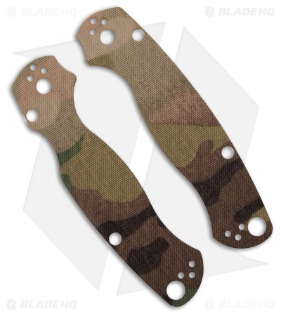 Ripp's Garage Tech Spyderco Paramilitary 2 Cordura Skin Set - Multicam