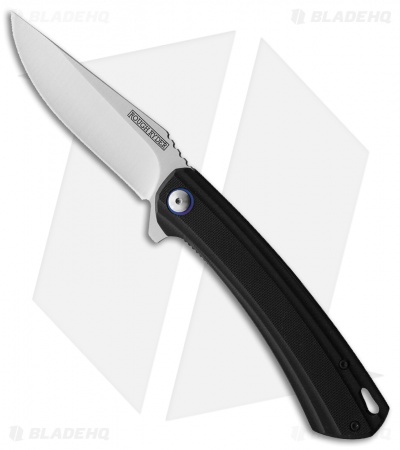 Rough Ryder Liner Lock Liner Lock Knife Black G-10 (3.5" Satin)
