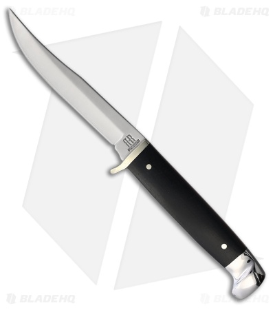 Rough Ryder Small Fixed Blade Knife Black Micarta (3.1" Satin)