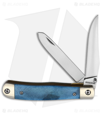 Rough Ryder Trapper Blue Smooth Bone (3.4 Mirror)
