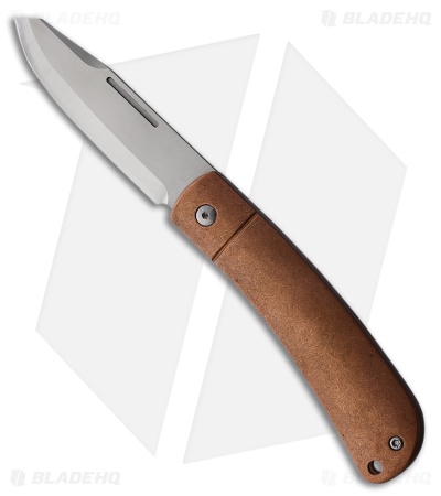 Rough Ryder APTA Folder Knife 3.75" Copper Smooth Bone RR2314