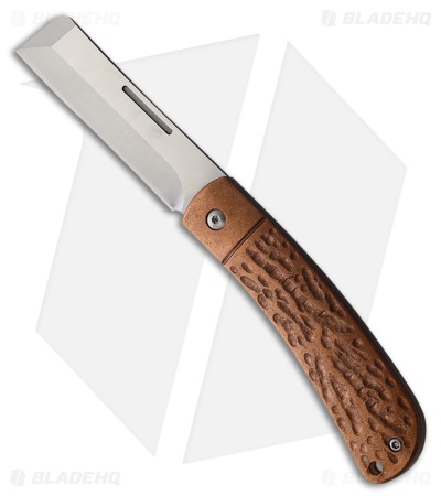 Rough Ryder APTA Folder Slip Joint Hammered Copper (2.75 Satin)
