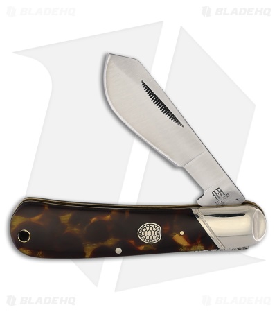 Rough Ryder Cotton Sampler Knife 4" Imitation Tortoise RR2437