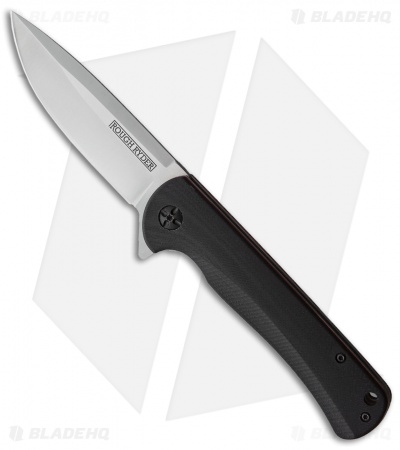 Rough Ryder Liner Lock Liner Lock Knife Black G-10 (3.6" Satin)