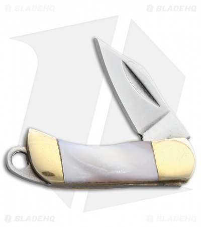 Rough Ryder Miniature Folder Knife 1.25" White Polymer RR2195