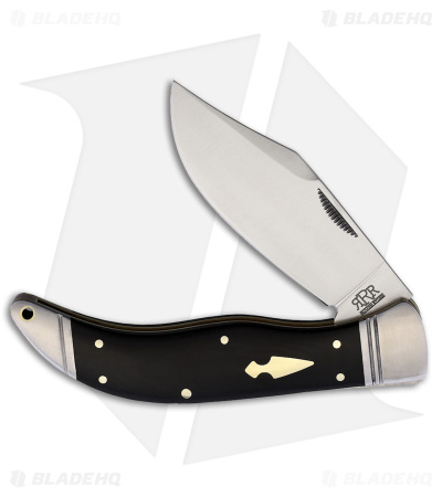 Rough Ryder Reserve Original Clasper Black Micarta (3.50" Satin)