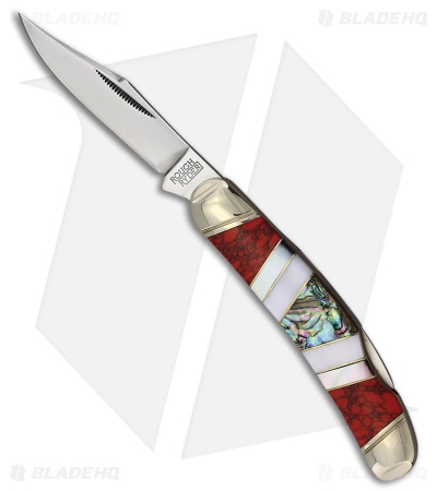 Rough Ryder Sowbelly Knife 4.12" Spectrum Stoneworx RR2407