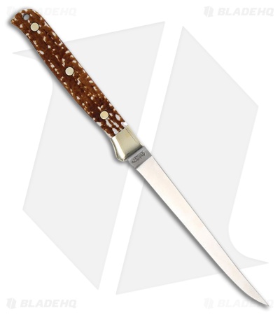 Schrade 168 Uncle Henry Stagalon Fixed Blade (5.25