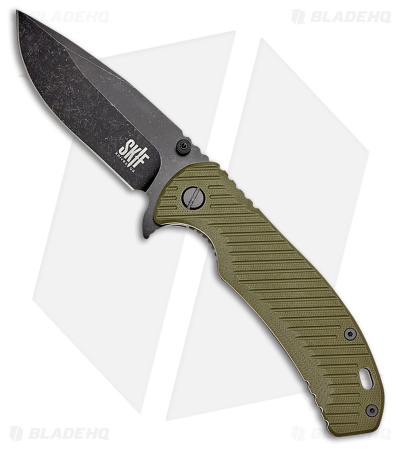 SKIF Knives Sturdy II Frame Lock Knife OD Green G-10 (3.8