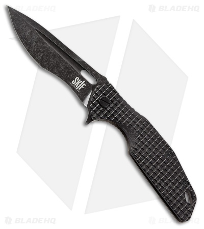 SKIF Knives Defender Frame Lock Knife Black G-10/Steel (3.75