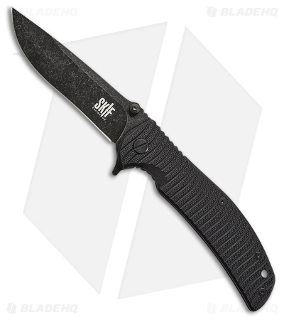 SKIF Knives Urbanite Frame Lock Knife Black G-10/Steel (3.75