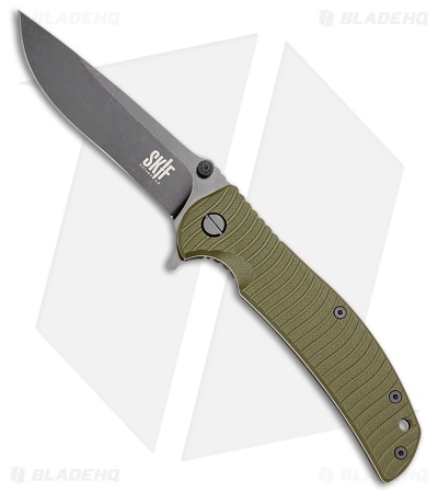 SKIF Knives Urbanite Frame Lock Knife Olive Green G-10/Steel (3.75