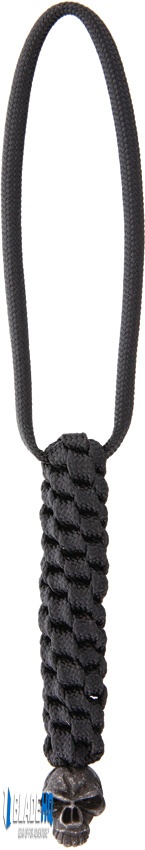 Schmuckatelli Co. Emerson Mind Skull Lanyard w/ Skull Bead (Black)