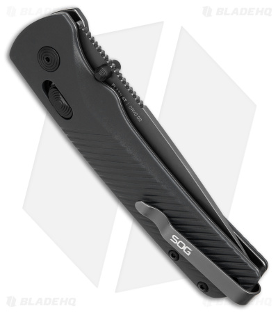 SOG Flash AT Spring Assisted Knife Gray GRN D2 - Blade HQ