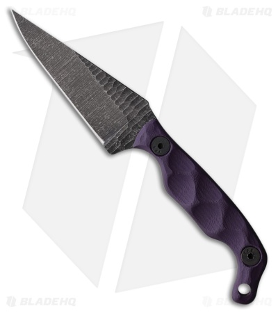 Stroup Knives Mini Fixed Blade Purple G-10 (3.00