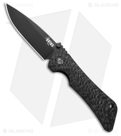 Southern Grind Spider Monkey MagnaCut Liner Lock Black CF (3.25" Black)*DISC*