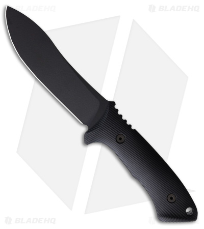 Spartan Blades Spartan-Harsey Nessmuk Fixed Blade Knife Black Polymer (Black)